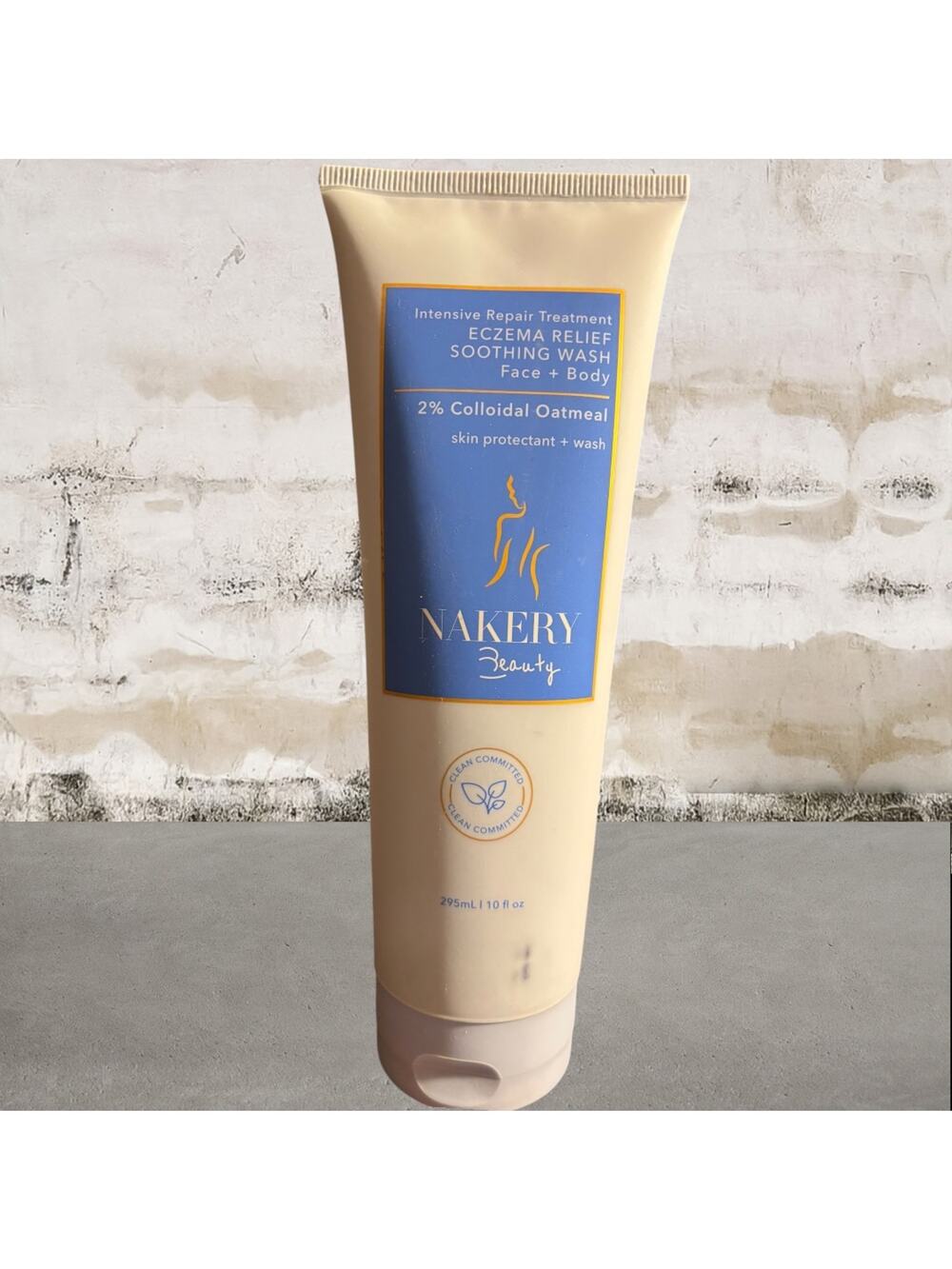 Nakery Beauty Eczema Relief Soothing Wash Face & Body NEW